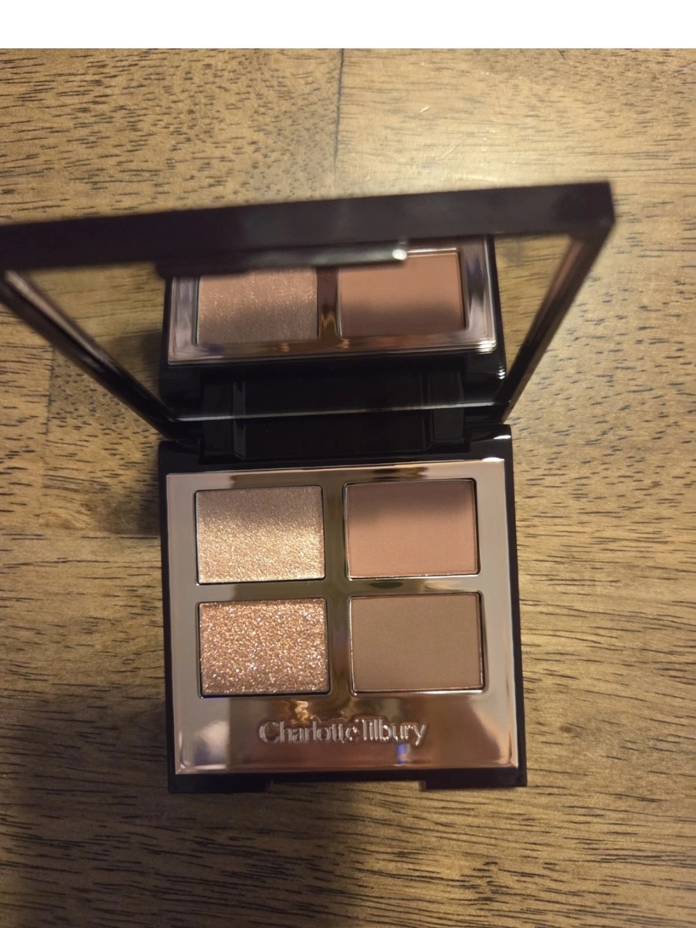 Charlotte Tilbury Neutral Rose-Gold Eyeshadow Quad
